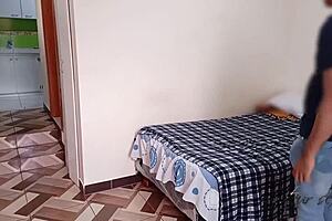 hey, my niece shows off her cute panties and i end up fucking her hard, cumming inside by accident, almost getting caught alone