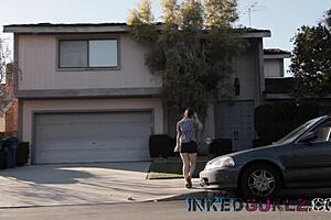 two inked babes fuck early morning with tatts