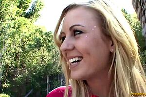 BLONDE BLOWJOB BIG DICK FUCKING THREESOME GROUP SEX CUMSHOT