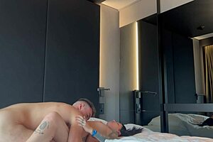 Photoshoot session leads to private encounter with Morea Black