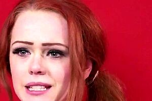 Frisky Sex Kitten Gets Sperm Shot On Her Face Gulping All The Spunk