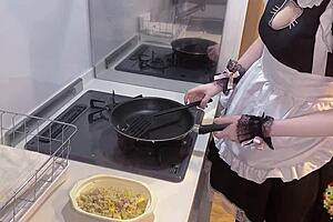 Maid Cosplay: Black Silk Over-Knee Socks Door-to-Door Sexy Hidden Menu Satisfying All Fantasies