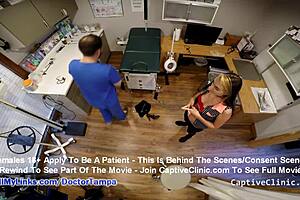 Asia perez and mina undergo humiliating cavity search by doctor in hospital.