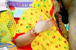Indian Desi Priyabhabhi's Intense Gand Chudai in Hindi