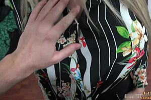 Florane Russel Gets Fucked Anal and Blowjob in Shop by Milf Wife