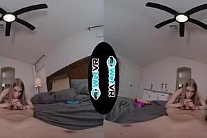 busty octavia red's vr debut: 'blowjob or sex?'