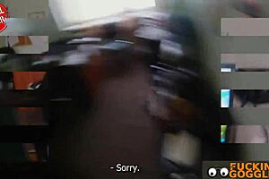 redhead barbara enjoys gentle office encounter