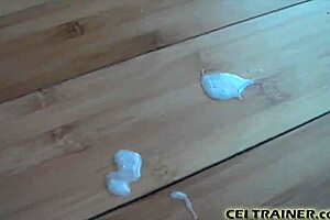 eat your cum, nasty boy 😈