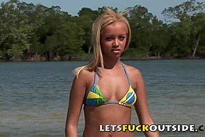 let's get wild with crazy dp outside in the water