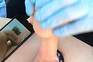 Hot Guy Masterbating with Pocket Pussy and Cumshot