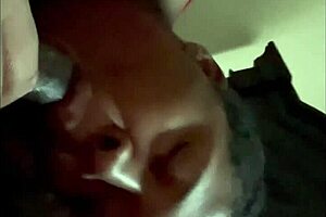Blacked out: Beautiful fat woman amateur blowjob