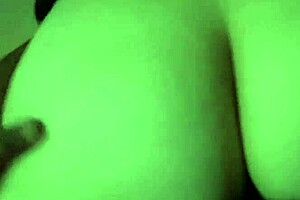 Interacial cowgirl riding big booty