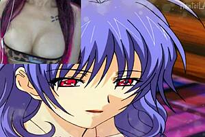 The unsatisfied futanari student seduces and fucks her dumb neighbor in hentai futago no haha seihonnou chapter 2