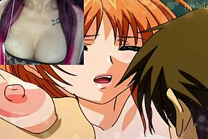 Unfruitful encounter due to anime hentai with sex crazed neighbor