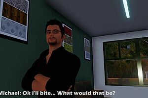 brunette in detention gets bukkake and double penetration 😈