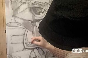 hey, look at these amateurs with oiled tits getting all erotic and topless