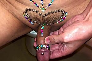 hey, wanna see that vajazzling close-up on my cock?