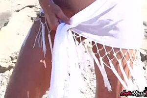 Milf Sofie Marie intensely fucks on vacation in homemade video