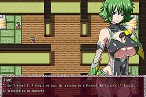 Ninja Hiragi in wild group game outdoors with teasing masturbation