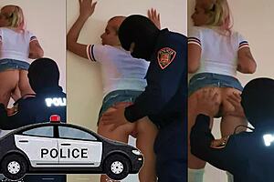 He put the baton all the way in?