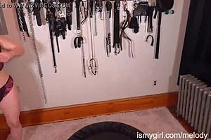 Melody Mynx Bouncing Boobs In Mature Milf Action