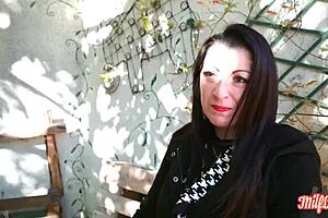 European porn video with Yvanna showing her big boobs and big tits