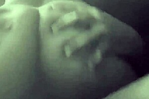 The petite ebony babe rides a big black cock to orgasm