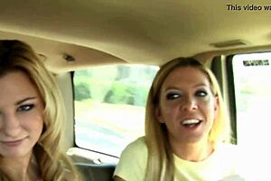 two girls team up for intense blowjob action in a wild group scene