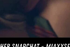 This smoking teen slut is getting pounded by a huge cock! 🔥