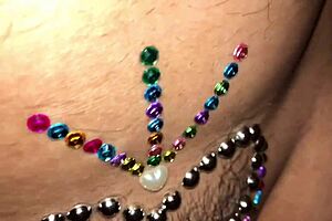 hey, wanna see that vajazzling close-up on my cock?