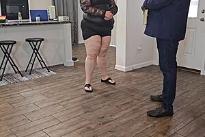 the pastor convinces me his sperm is holy oil while eating pussy, creampie on huge milf boobs