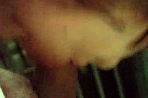 julie takes a deepthroat like a slut!