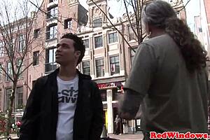 Blonde Amsterdam Slut Facialized