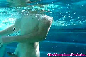 Cut twinks assfuck after skinnydipping