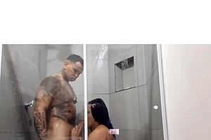 Suzy Furacao gets a big cock in the bathroom