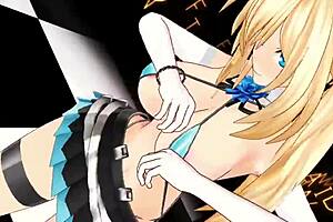 mmd r18 sexy bikini dance featuring m irai akari