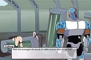 Robotic Tesla Pussy Creampie Intense