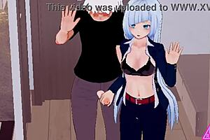 POV hot porno: blowjob and handjob with a tiny Asian