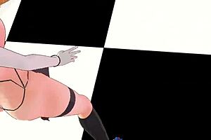 mmd r18 sexy bikini dance featuring m irai akari