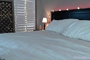 Hot Camgirl Bends Over for Doggystyle Dildo Play on Webcam