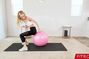 Petite Skinny Teen Casting for Fitness!