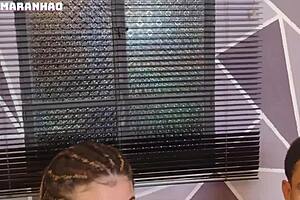 sasha grey gives an unforgettable sloppy blowjob here