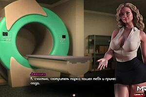 Ideal girl teased and nailed by older mentor in college reality