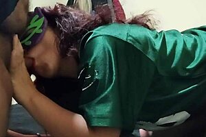 Neighbor Fills Pussy with Cream