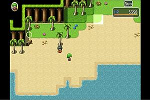 Yuka's hentai adventure unfolds in Episode 21. Giant penis statue stroking dominates the yokai ruins.