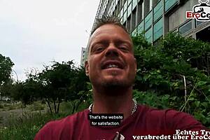 i fucked this chubby german milf outdoors with big tits