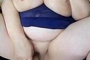 Russian Mature Woman Uses Huge Toy For Self Pleasure