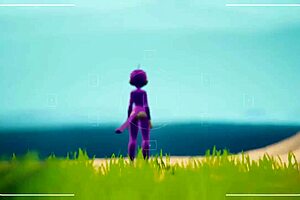 Sapphire safari unleashes intense futanari hentai action with monster futa girls spanking and teasing naked on a desert island beach.