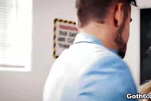 horny aiden ashley fingers pussy under desk in class