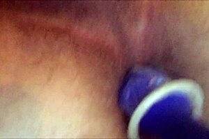 Bitch slams huge thick butt plug into tight asshole